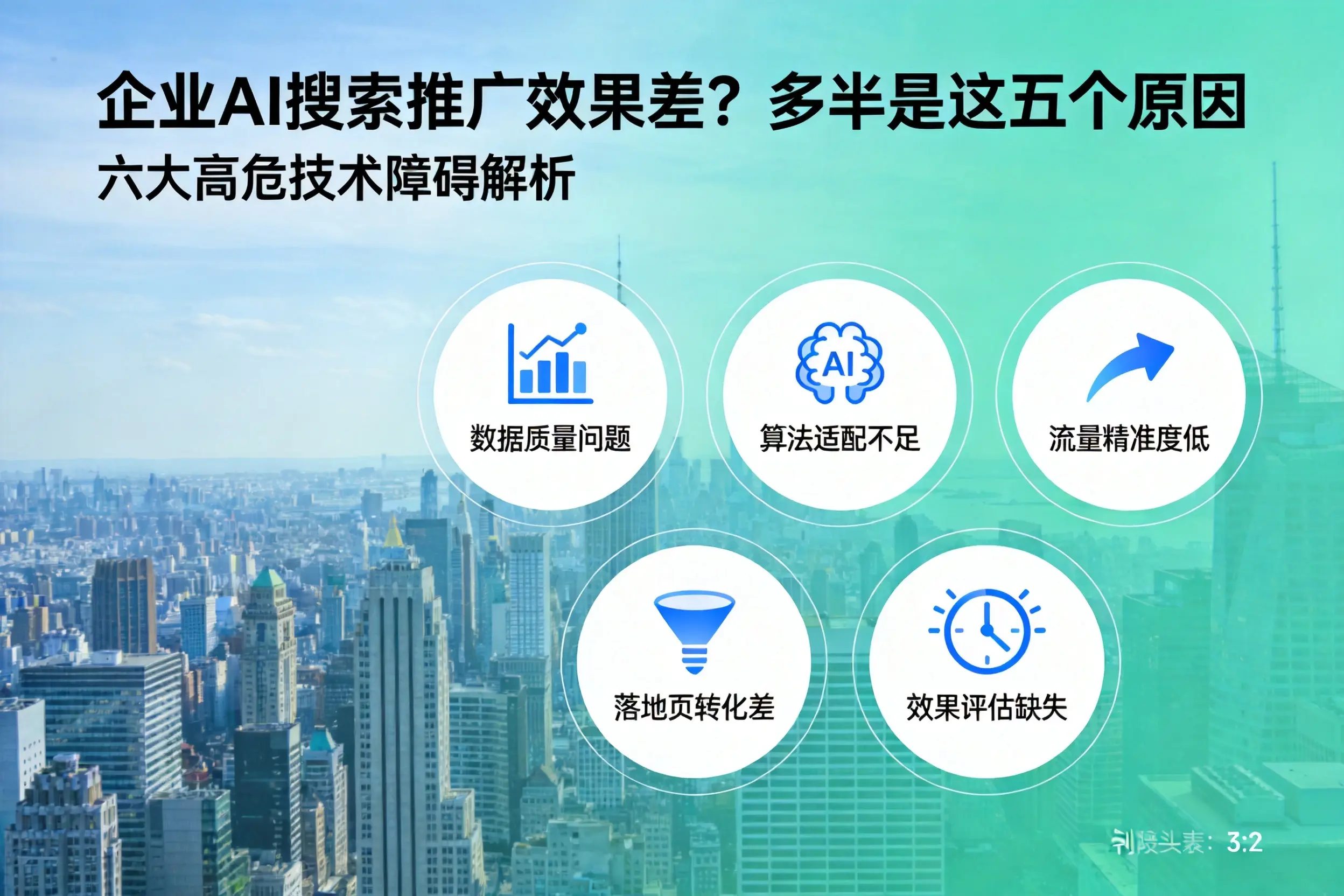 迁西企业AI搜索推广效果差?多半是这五个原因